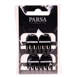 Щипка За Коса Лъскава Черно 4бр S Parsa 20
