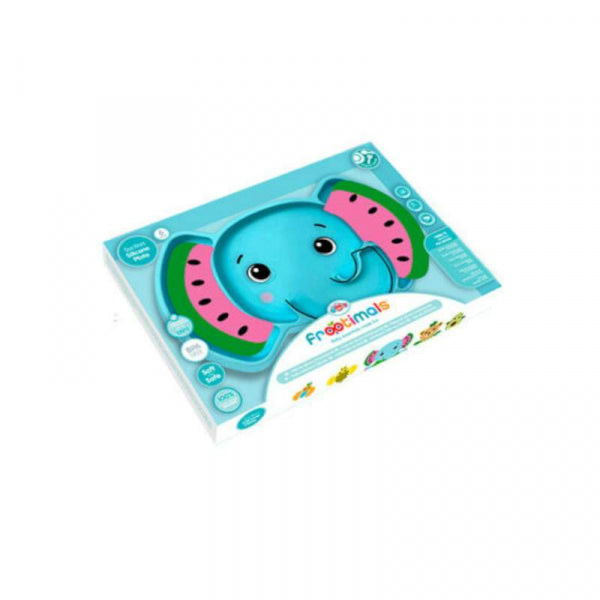 Силиконова Чиния С Разделения Слон H Kids