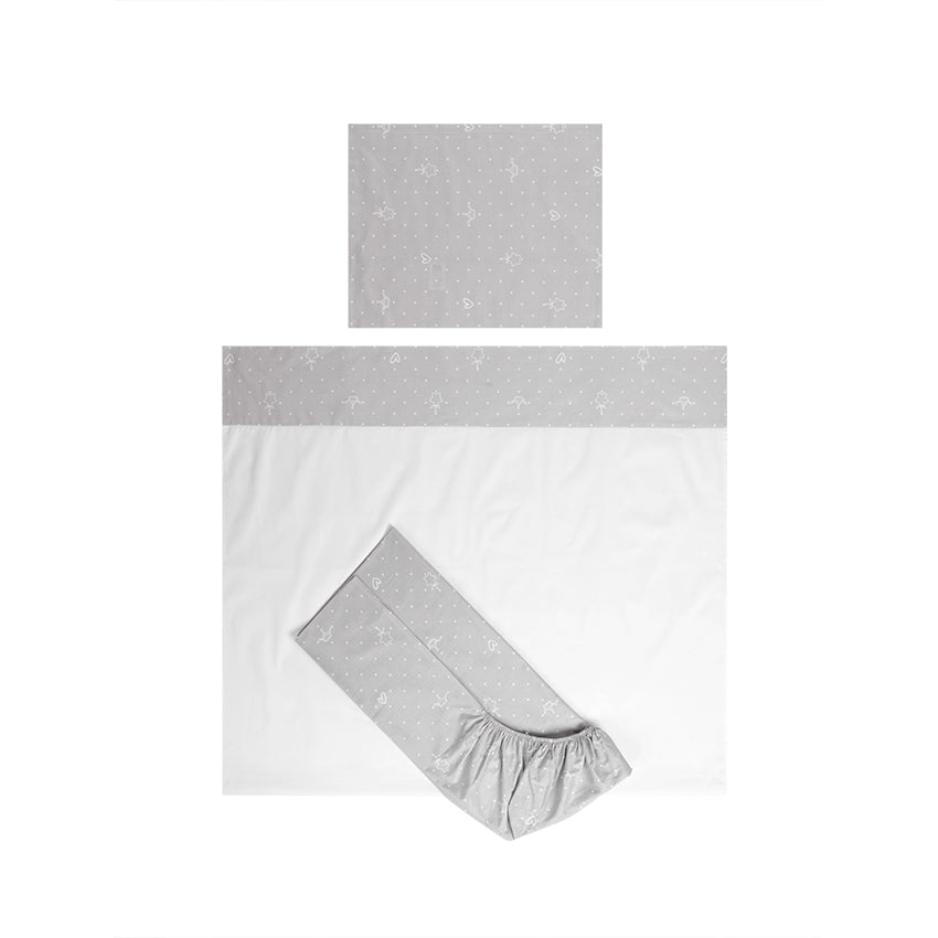 Set Trio Tiny Dream 60/120 Ursuleț Gri
