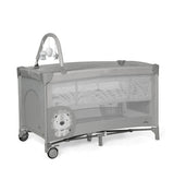 Pătuț de călătorie Complet Duo Baby Lion Gri Asalvo 