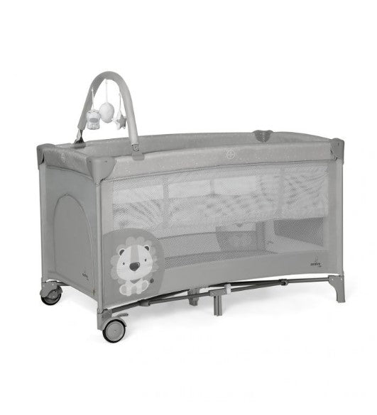 Кошара За Пътуване Complet Duo Baby Lion Grey Asalvo