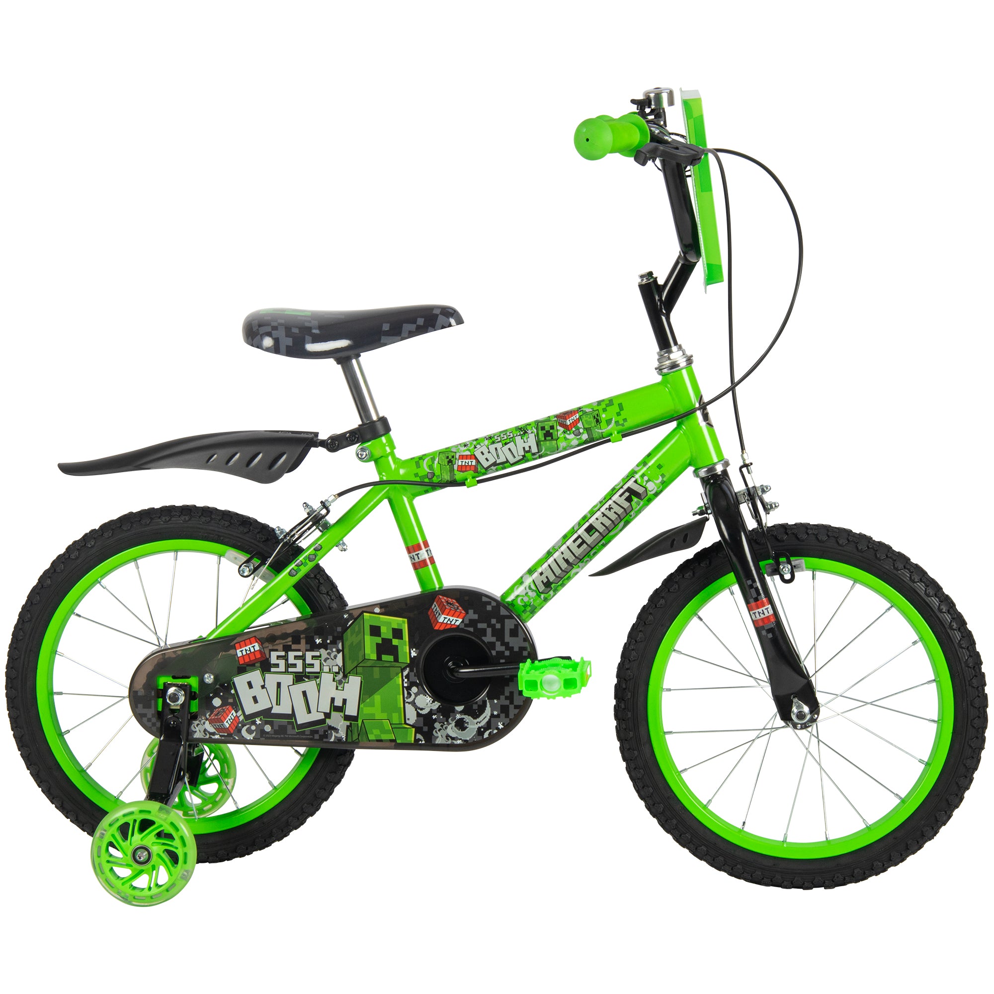 Детски Велосипед 16" Minecraft 21404w Зелен Huffy