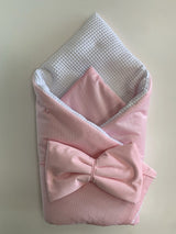 Двулицева Пелена За Изписване "прегърни Ме" + Панделка Зима Pink White Galix