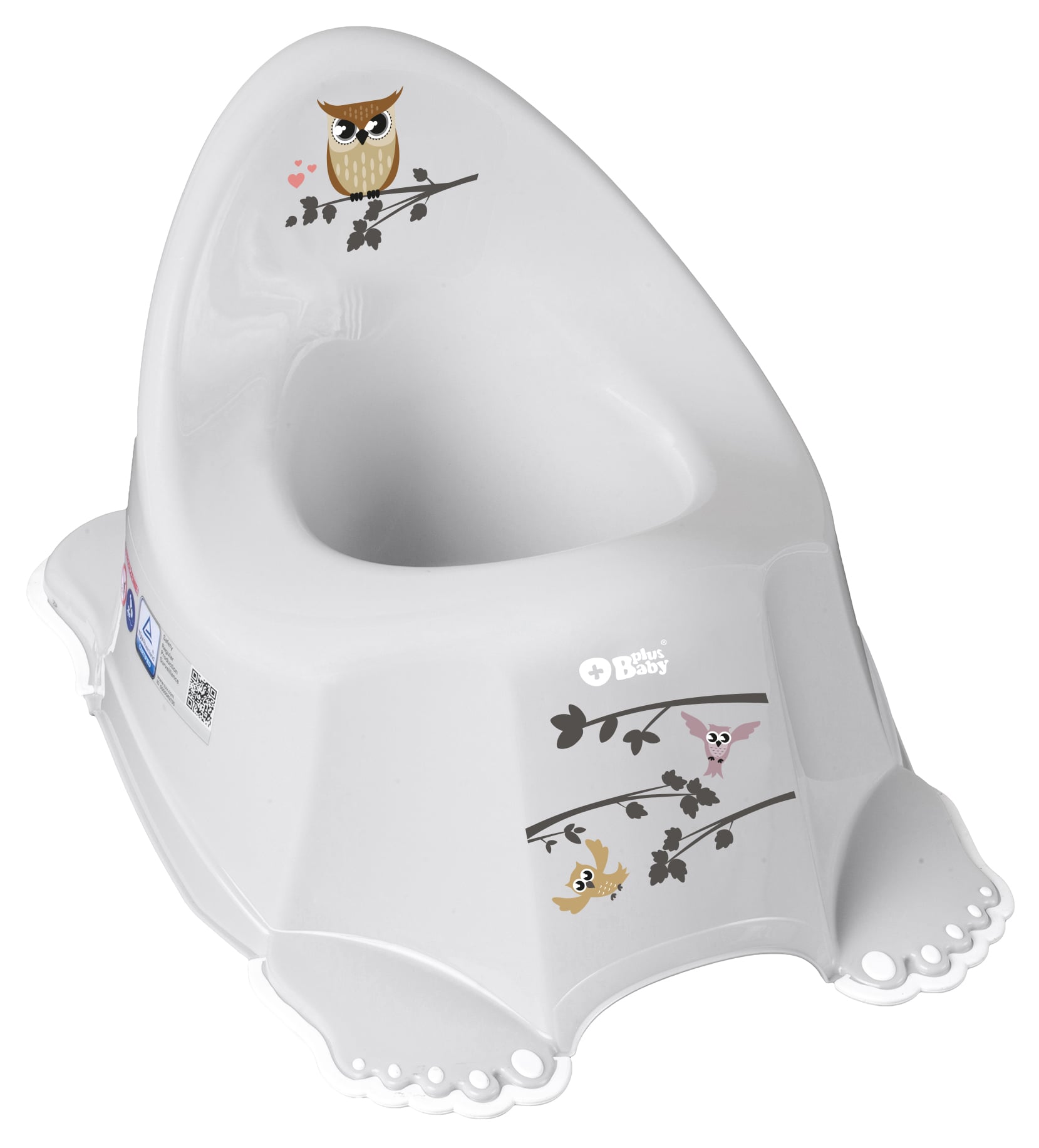 Гърне Сова Сив Tega Baby