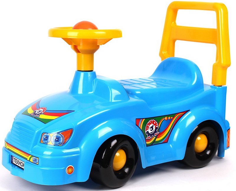 Кола За Прохождане 57х47х26 Микс И Синьо И Червено Julia