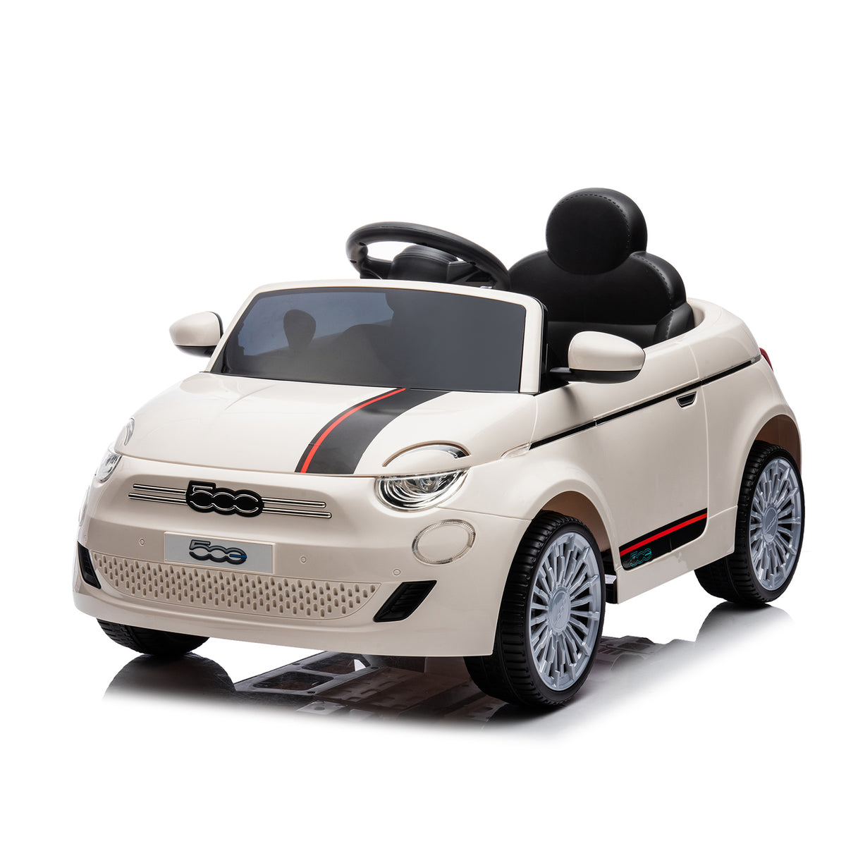Ел.кола Fiat 500 Бяла Chipolino