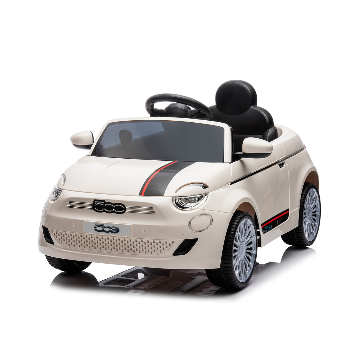 Ел.кола Fiat 500 Бяла Chipolino