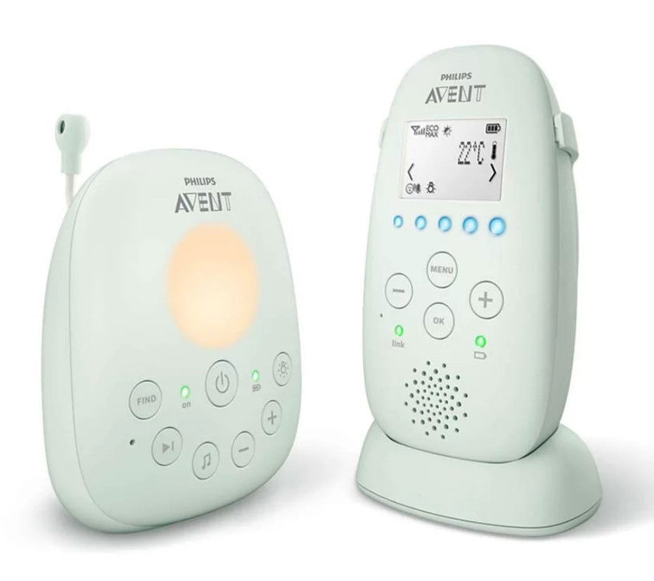 Dect Бебефон С Тих Нощен Режим За Родители Scd721/26 --- BebeMama