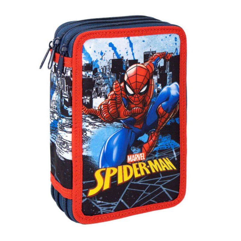 2700000397 Несесер 3 Ципа Пълен Spiderman --- BebeMama