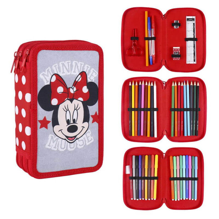 2700000399 Несесер 3 Ципа Пълен Minnie -  -  - BebeMama