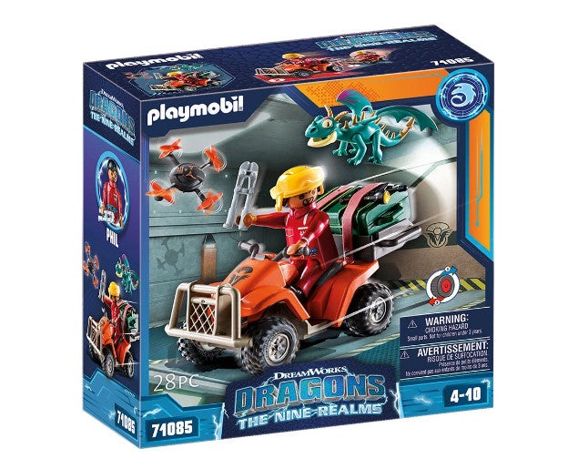 Playmobil - Как Да Си Дресираш Дракон, Деветте Сфери , Атв На