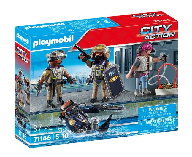 Playmobil - Тактическа Полиция Комплект Фигурки