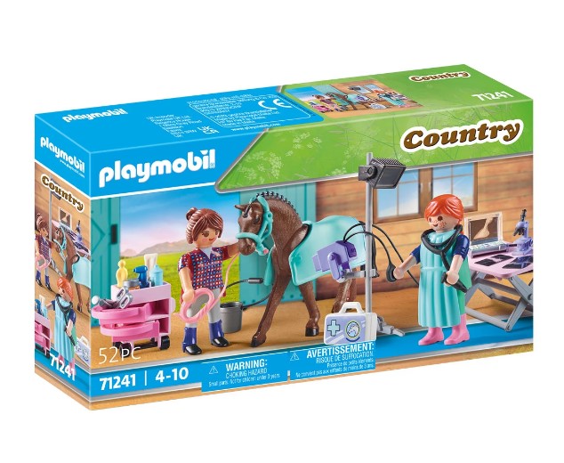Playmobil - Ветеринарен Лекар За Коне