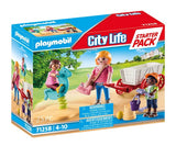 Playmobil - Стартов Пакет Предучилищен Учител С Ръчна Количка