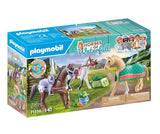 Playmobil - Три Коня Със Седла