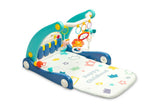 2В1 Проходилка С Музикална Подложка Синя Caretero Toyz --- BebeMama