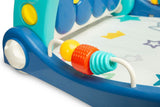 2В1 Проходилка С Музикална Подложка Синя Caretero Toyz --- BebeMama