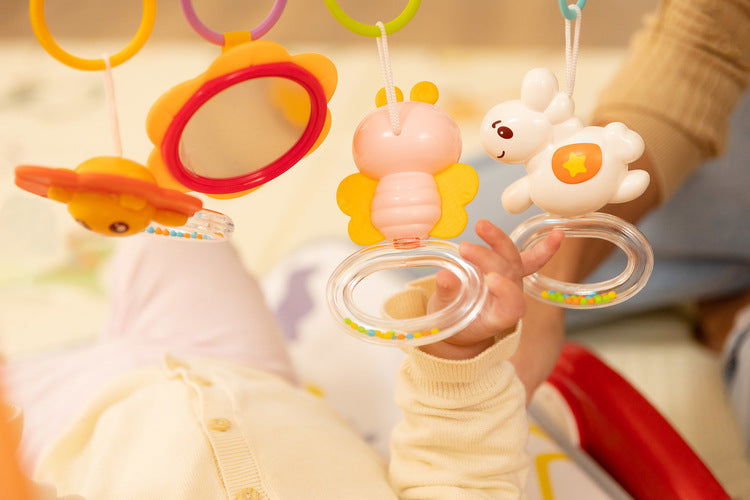 2В1 Проходилка С Музикална Подложка Синя Caretero Toyz --- BebeMama