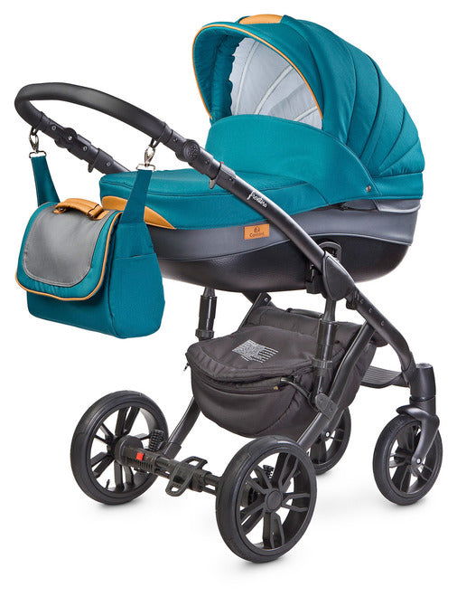2В1 Количка Frontera Dark Turquoise --- BebeMama