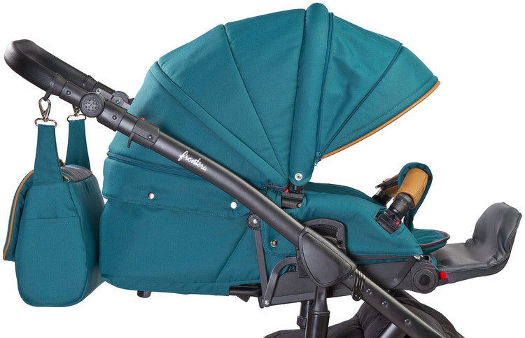 2В1 Количка Frontera Dark Turquoise --- BebeMama