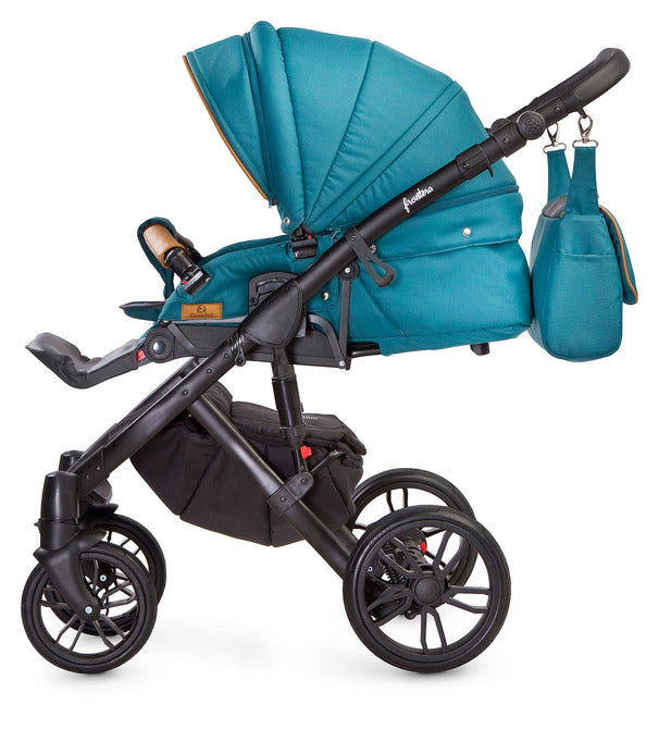 2В1 Количка Frontera Dark Turquoise --- BebeMama