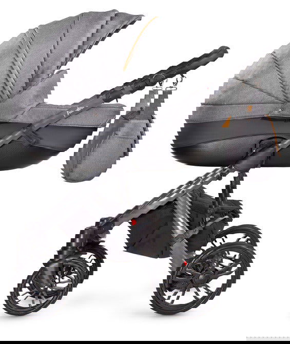 2В1 Количка Frontera Graphite --- BebeMama