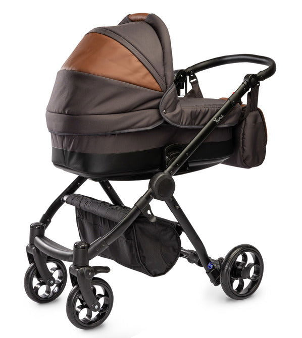 2В1 Количка Yuna Graphite --- BebeMama