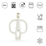 Matchstick Monkey Original Monkey Teething Toy Чесалка С Апликатор - Confetti