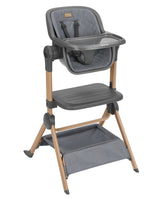 2в1 Мини Кошара + Стол За Хранене Sleat Me Grey Kikkaboo