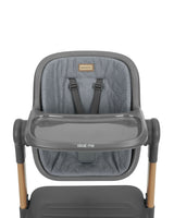 2в1 Мини Кошара + Стол За Хранене Sleat Me Grey Kikkaboo