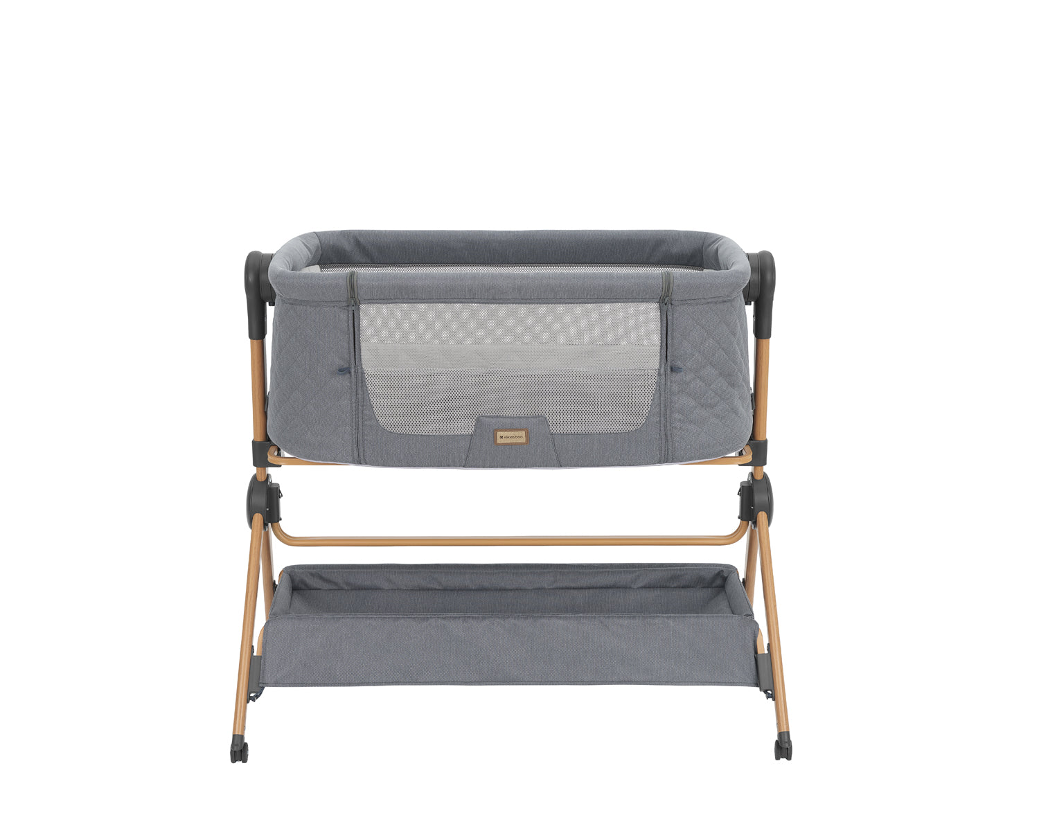 2в1 Мини Кошара + Стол За Хранене Sleat Me Grey Kikkaboo