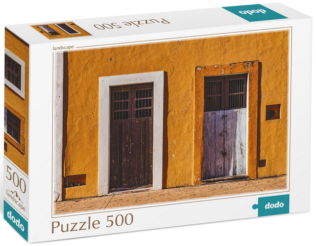 Puzzle 500 El. Casă Galbenă 19X27X4