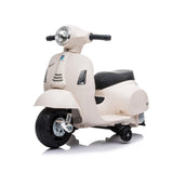 Електрически Мотор Mini Vespa Бял Chipolino