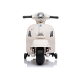 Електрически Мотор Mini Vespa Бял Chipolino