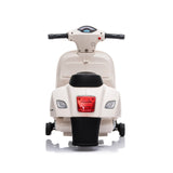 Електрически Мотор Mini Vespa Бял Chipolino