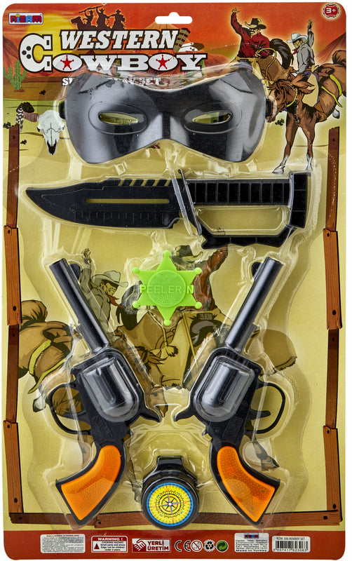 Set Cowboy cu Binoclu 47X28X5