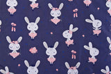 Minky Одеяло – Зайци/Розов 75X100/30X35 --- BebeMama