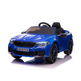 Ел. Кола Bmw M5 Синя,evaгуми,коженa Chipolino