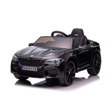 Ел. Кола Bmw M5 Черна,evaгуми,коженa Chipolino