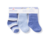Бебешки чорапи Stripes Light Blue 2-3г --- BebeMama