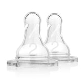 322-Intl Silicone Nno Nipple Биберон 2 Бр.2 Етап --- BebeMama