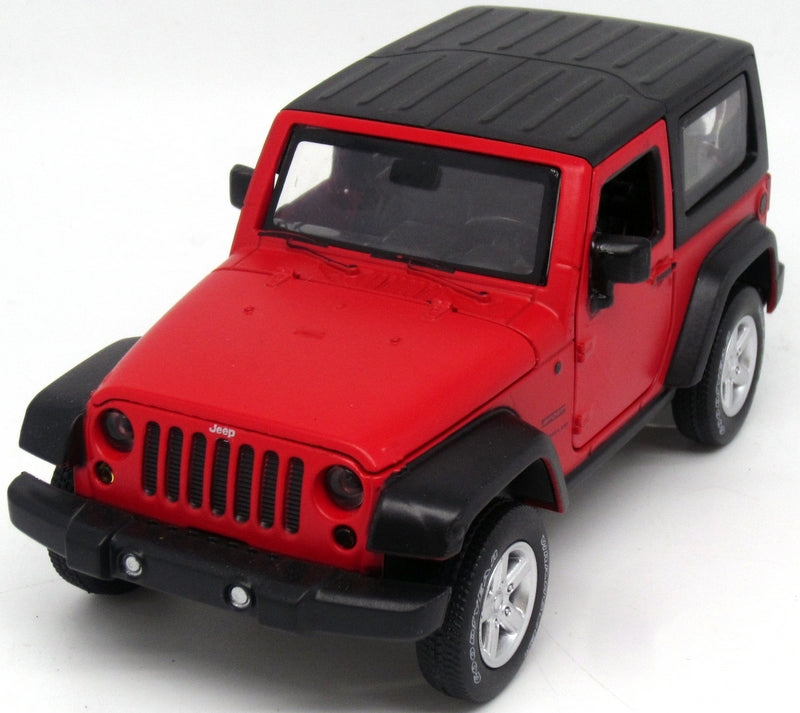 Mașină model metalic precisă 1:32 Jeep Wrangler Boost cu uși și capotă cu deschidere prin tragere