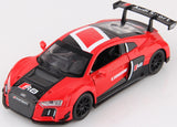 Model auto metalic precis 1:32 Audi R8 LMS Boost cu uși deschise prin tragere
