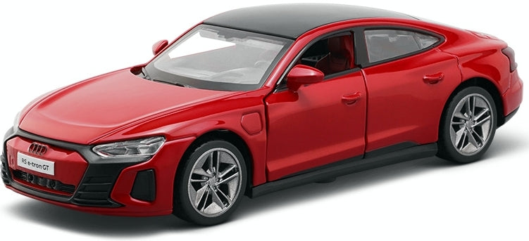 Mașină model metalic precisă 1-36 Audi RS E-Tron GT Boost cu uși deschise prin tragere
