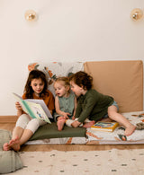 Saltea de joacă Smart Mat 5 în 1, saltea detașabilă, țarc de joacă, tunel și căsuță Amazon Tineo