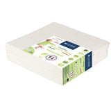 Saltea pliabilă pentru bebeluși Zen din 2 părți cu husă din bambus 60x120cm (grosime 7cm) Candide 