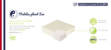 Saltea pliabilă pentru bebeluși Zen din 2 părți cu husă din bambus 60x120cm (grosime 7cm) Candide 