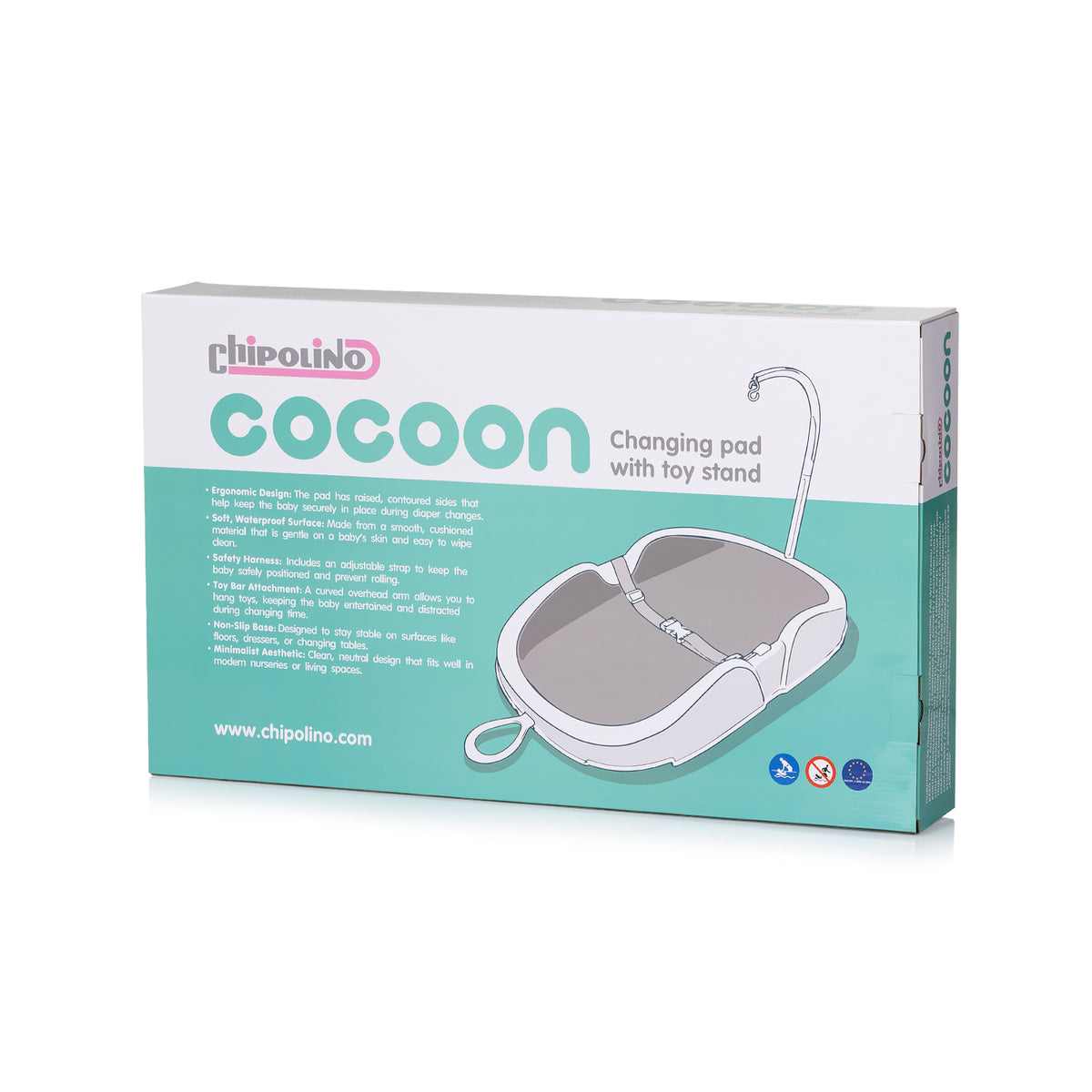 Подложка За Повиване Cocoon Платина Chipolino