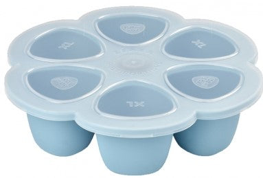Beaba Formă de congelare din silicon 6*150ml Albastră