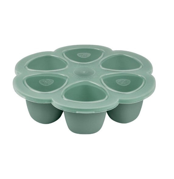 Beaba Formă de congelare din silicon 6 * 90ml Verde